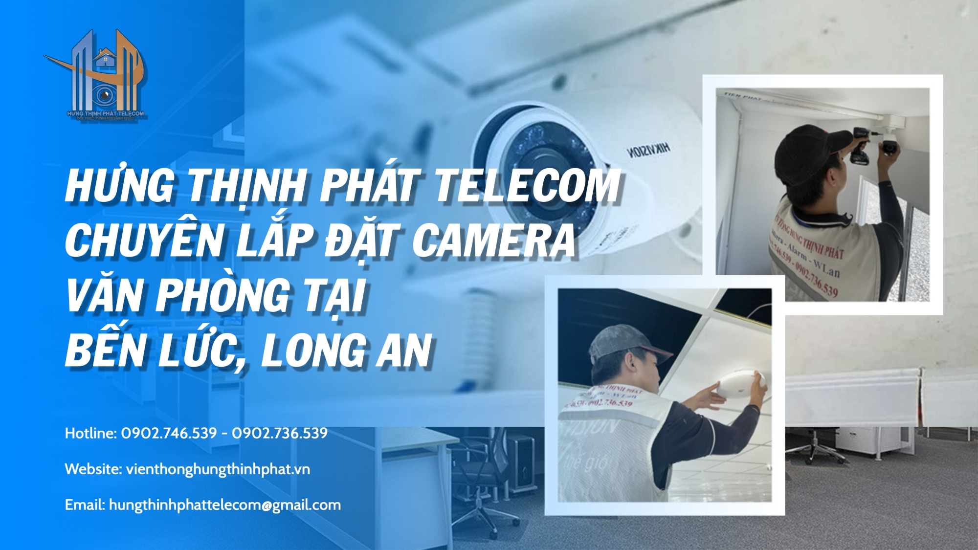 Lắp Đặt Camera Văn Phòng Bến Lức Long An