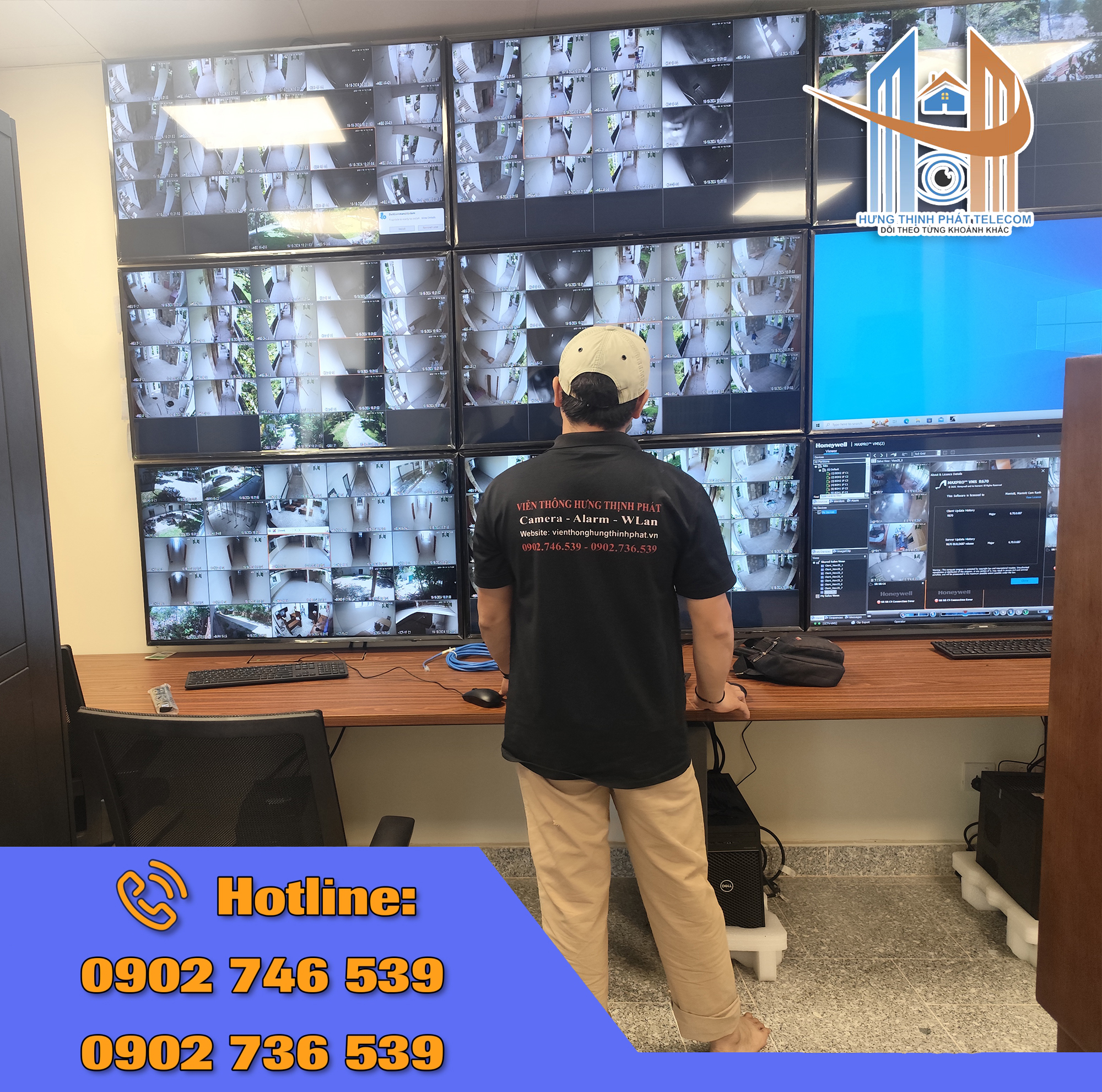 Dịch vụ lắp camera tại Nhơn Trạch