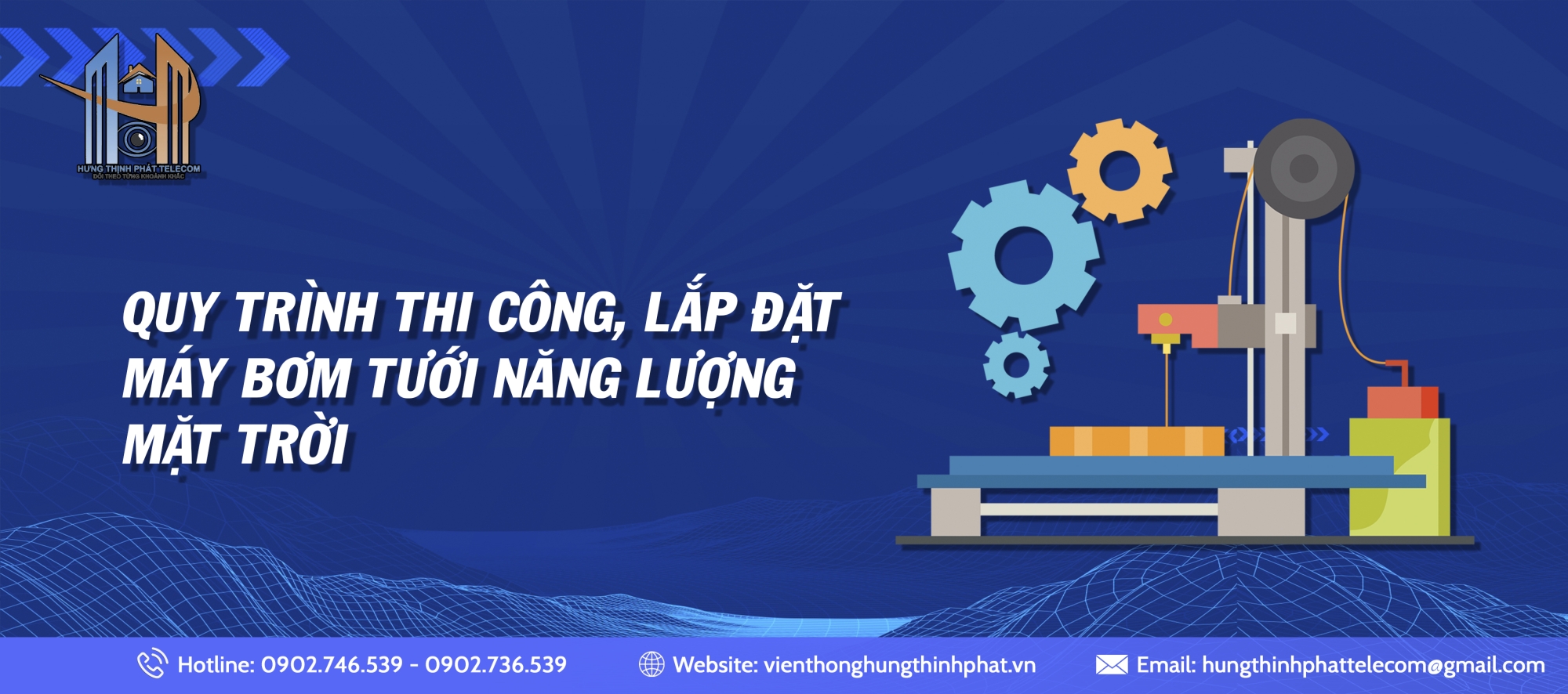 quy trình lắp đặt