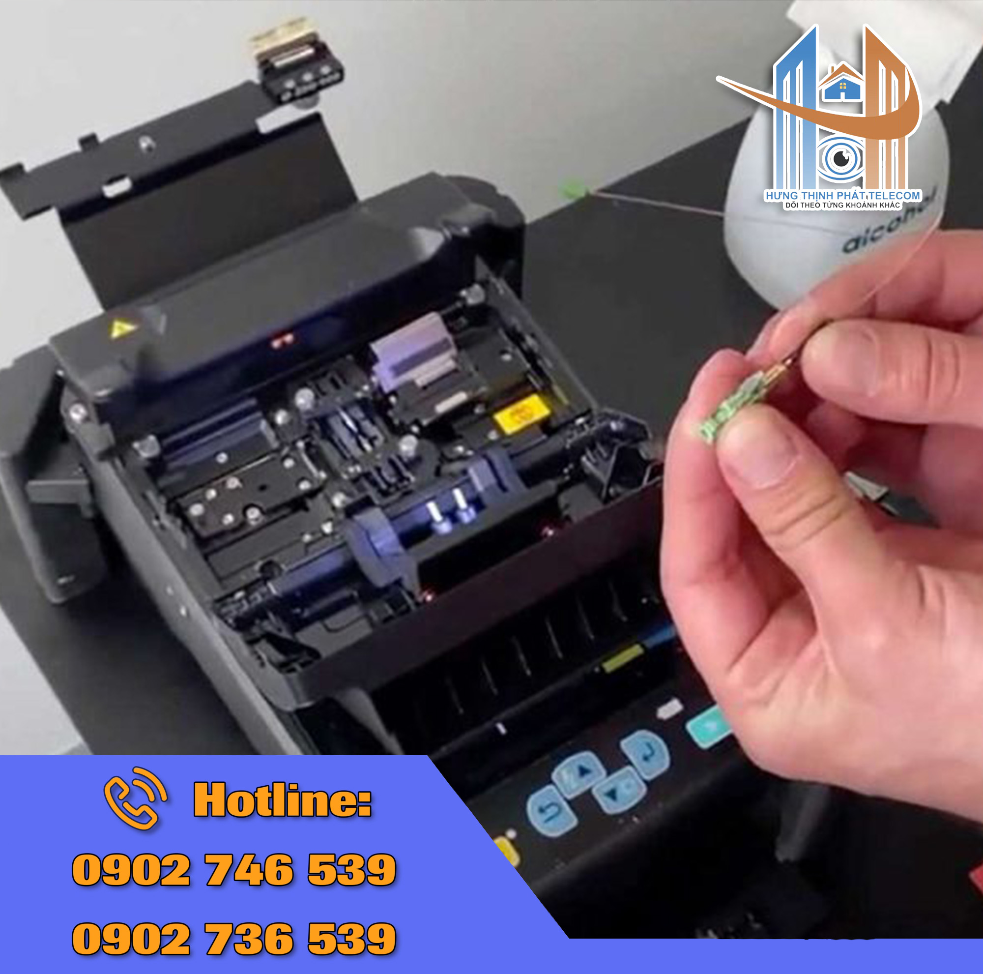 Khắc phục sự cố cáp quang tại Nhơn Trạch