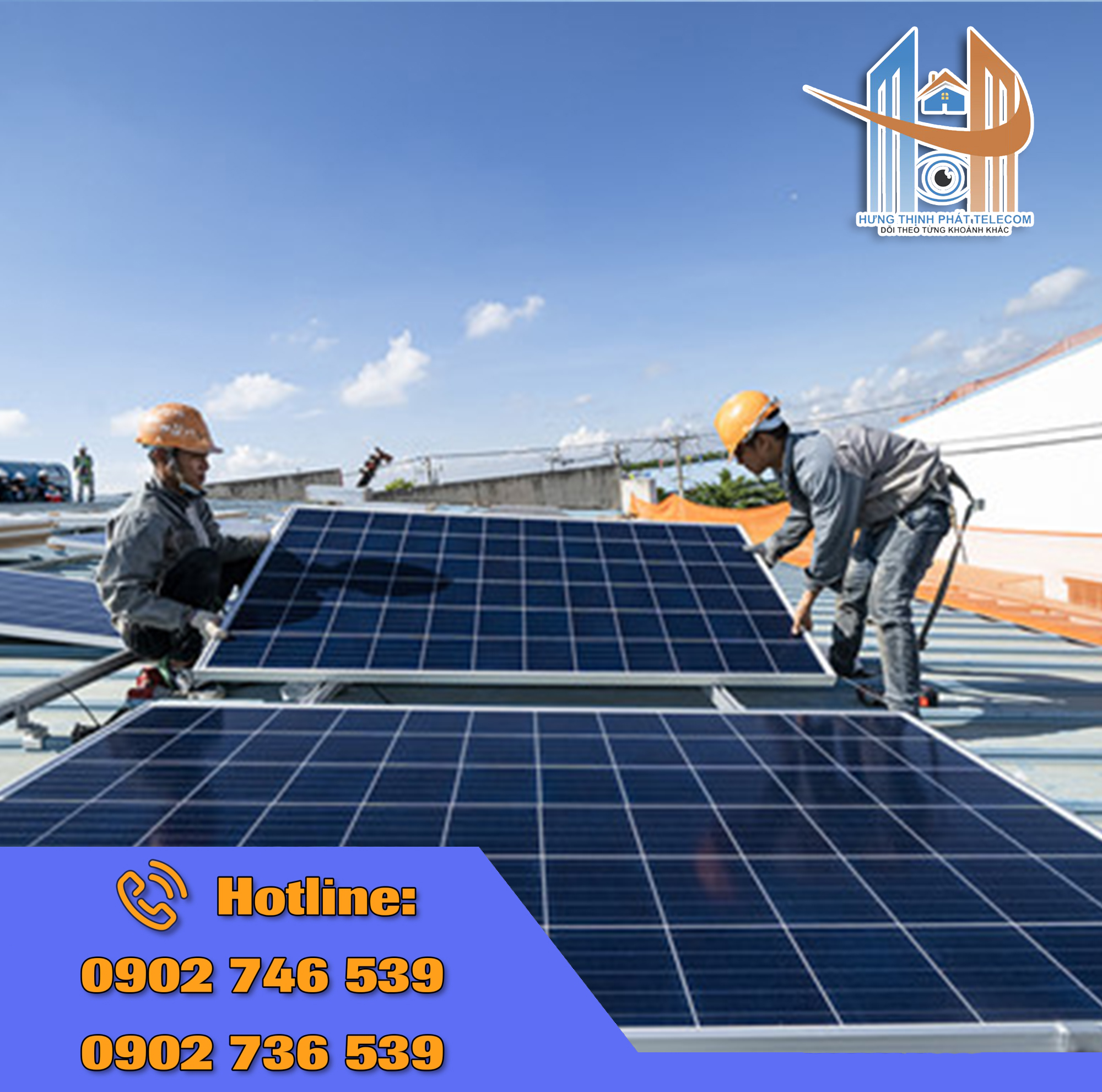 Thi công lắp đặt điện mặt trời tại Long An