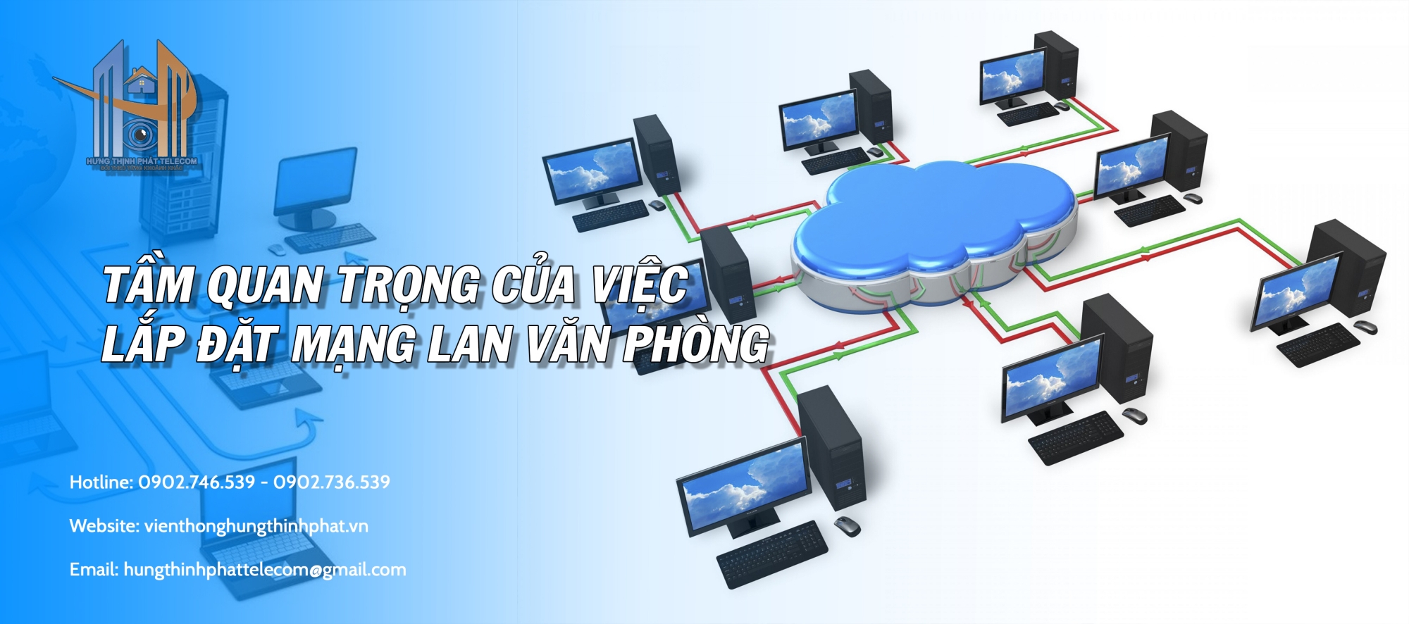 tầm quang trọng của việc Lắp đặt mạng lan văn phòng