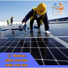 Thi công lắp đặt điện mặt trời tại Bình Dương