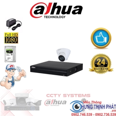 TRỌN BỘ 1 CAMERA IP DAHUA 2.0 MPX